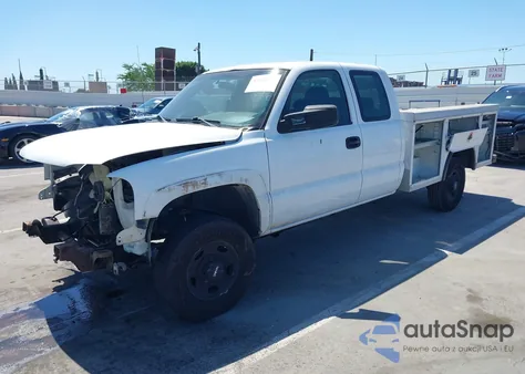 2005 GMC Sierra 2500Hd Work Truck z USA, uszkodzony, nr VIN 1GDHC29U15E283042